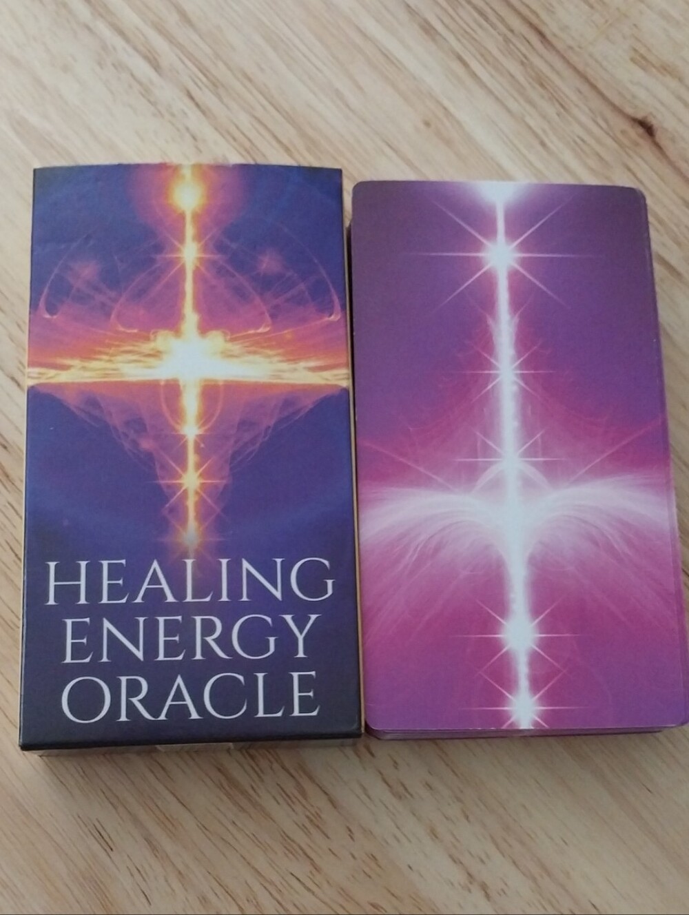 Healing Energy Oracle Card Deck •Vibrant Visions• Colorful 54-Card Affirmations